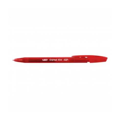 Długopis Bic Cristal Clic 1.0mm Czerwony